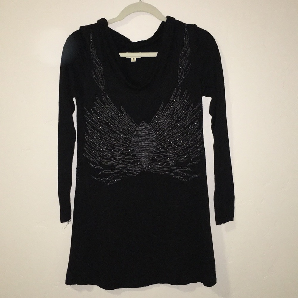 Jersey Dress with metal detail